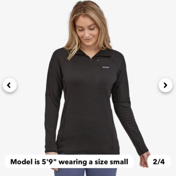 Patagonia Women's R1 Pullover Fleece Hoodie, Size L - Picture 9 of 9